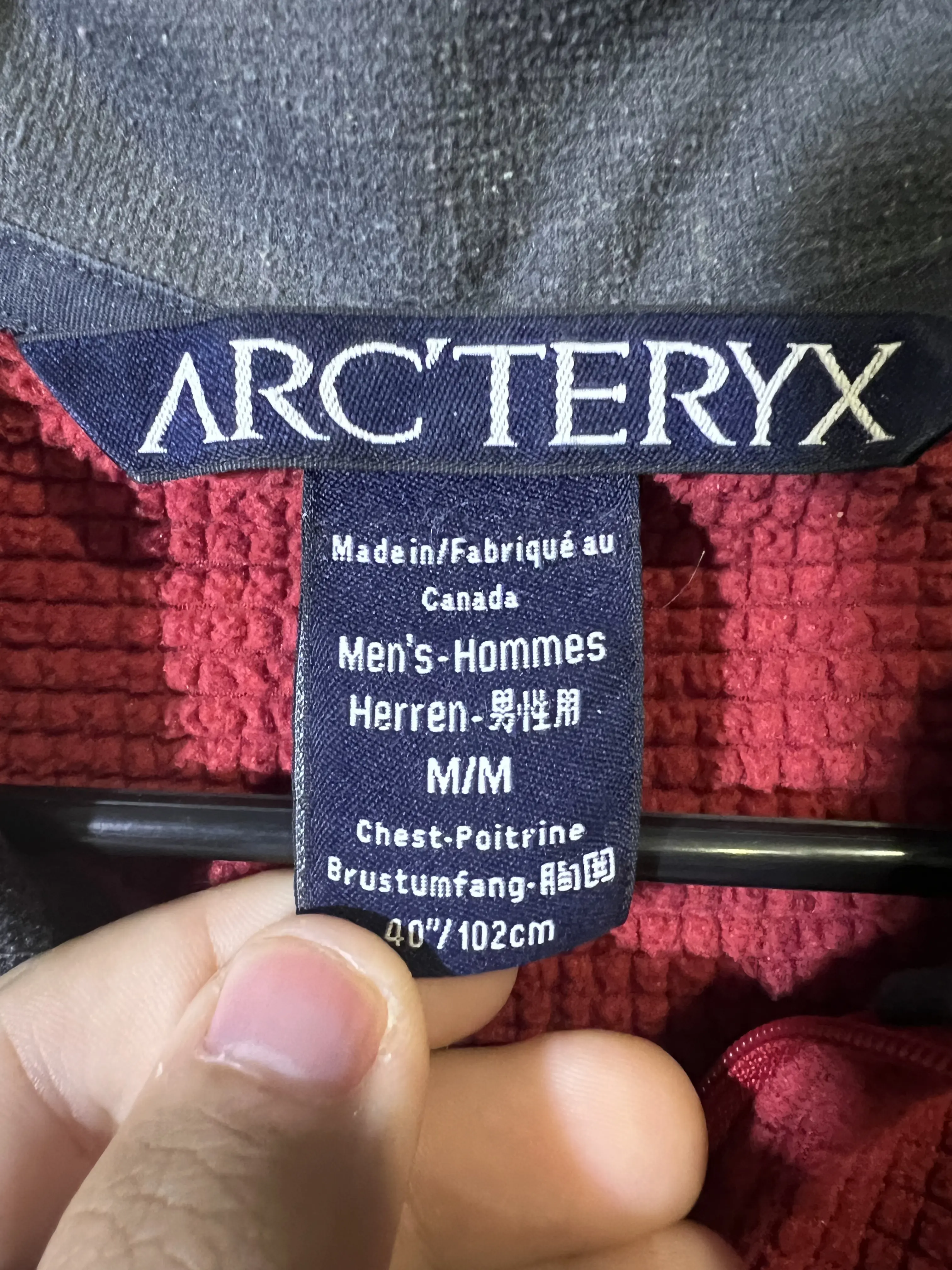 1990s/early 00s Arcteryx polartec zip